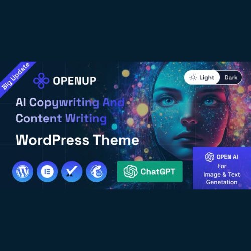 Openup - AI Content Writer & AI Application WordPress Theme - Nulled Download - EmpireGPL