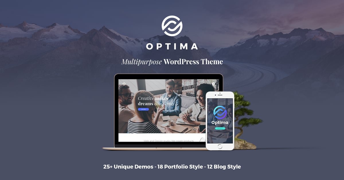 Optima - Multipurpose WordPress Theme - Nulled Download - EmpireGPL