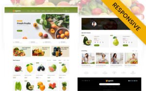 Organic Fruits Store OpenCart Responsive Template OpenCart Template - Nulled Download - EmpireGPL