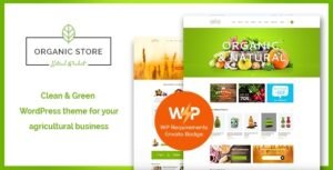 Organic Store - Eco Products Shop WordPress Theme + RTL - Nulled Download - EmpireGPL
