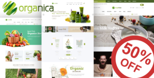 Organica - Organic, Beauty, Natural Cosmetics, Food, Farn and Eco WordPress Theme - Nulled Download - EmpireGPL