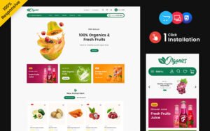 Organics – Oganic Food and Drink Multipurpose Responsive OpenCart Store OpenCart Template - Nulled Download - EmpireGPL