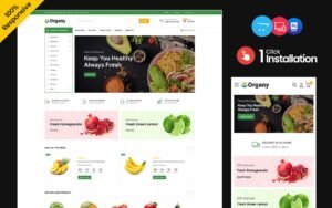 Organy - Grocery and Food Multipurpose Responsive Opencart Store OpenCart Template - Nulled Download - EmpireGPL