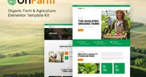 OriFarm – Organic Farm & Agriculture Elementor Template Kit - Nulled Download - EmpireGPL