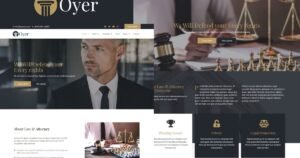 Oyer - Lawyer & Attorney Elementor Template Kit - Nulled Download - EmpireGPL