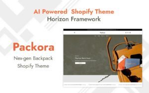 Packora – Nex-gen Backpack Shopify Theme - AI Powered Horizon Framework - Nulled Download - EmpireGPL