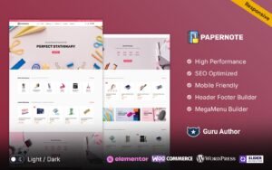 Papernote - Stationary and Gift Store Woocomerce Responsive Theme WooCommerce Theme - Nulled Download - EmpireGPL