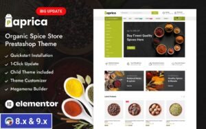 Paprica - Spice Food Store Prestashop Responsive Theme PrestaShop Theme - Nulled Download - EmpireGPL