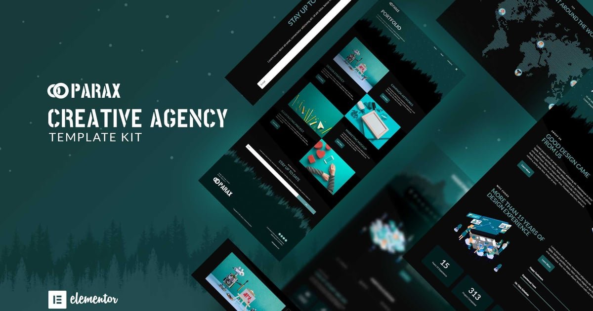 Parax – Creative Agency Elementor Template Kit – Nulled Download – EmpireGPL