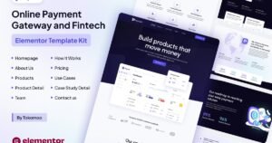 Paycash - Online Payment Gateway & Fintech Elementor Template Kit - Nulled Download - EmpireGPL