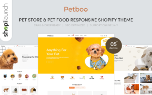 Petboo - Pet Store & Pet Food Responsive Shopify Theme - Nulled Download - EmpireGPL