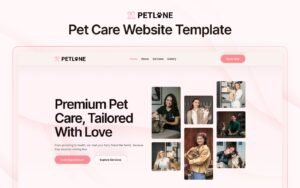 Petlone – Premium Pet Care Elementor Template Elementor Kit - Nulled Download - EmpireGPL