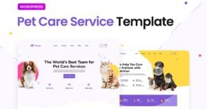 Petopia – Pet Care Service Elementor Template Kit - Nulled Download - EmpireGPL