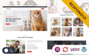 Petrazzi - Pets Care Service Elementor WordPress Responsive Theme WordPress Theme - Nulled Download - EmpireGPL