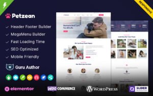 Petzean - Animal Care and Pet Shop WordPress Theme - Nulled Download - EmpireGPL