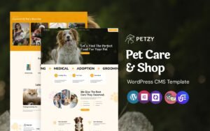 Petzy - Pet Care and Veterinary WordPress Elementor Theme WordPress Theme - Nulled Download - EmpireGPL