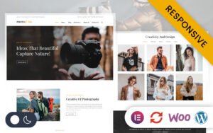 Photoxel - Photographer Personal Portfolio Elementor WordPress Responsive Theme WordPress Theme - Nulled Download - EmpireGPL