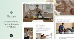 Physiotherapy Massage Chiropractor - Flexora - Nulled Download - EmpireGPL
