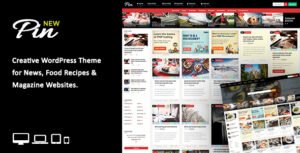 Pin = Pinterest Style / Personal Masonry Blog / Front-end Submission - Nulled Download - EmpireGPL