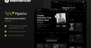Pipeline - Web Development Solution Elementor Template Kit - Nulled Download - EmpireGPL