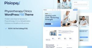 Pisiopax – Physiotherapy Clinic WordPress Theme - Nulled Download - EmpireGPL