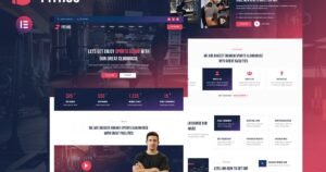 Pithos - Fitness Center & Cloubhouse Elementor Template Kit - Nulled Download - EmpireGPL
