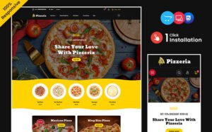 Pizzeria - Fast Food And Drink Multipurpose OpenCart Store OpenCart Template - Nulled Download - EmpireGPL