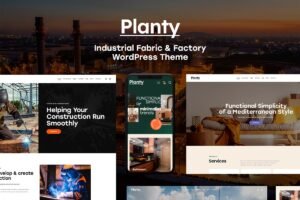 Planty - Fabric & Factory WordPress Theme - Nulled Download - EmpireGPL