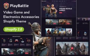 PlayBattle - Digital Video Game Store Shopify 2.0 Responsive Theme Shopify Theme - Nulled Download - EmpireGPL