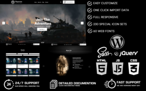 Playerone - Game Portal & eSports Gaming WordPress Theme - Nulled Download - EmpireGPL