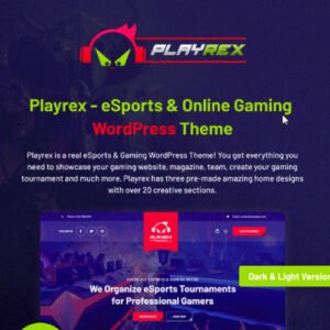 Playrex - eSports & Gaming Clan News WordPress Theme - Nulled Download - EmpireGPL