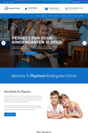 Playstone - Kindergarten & School WordPress Theme - Nulled Download - EmpireGPL
