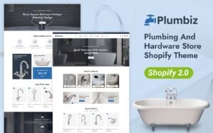 Plumbiz - Plumbing Hardware Store Shopify 2.0 Responsive Theme Shopify Theme - Nulled Download - EmpireGPL