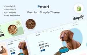 Pmart - The Pets & Food Premium Shopify Theme - Nulled Download - EmpireGPL