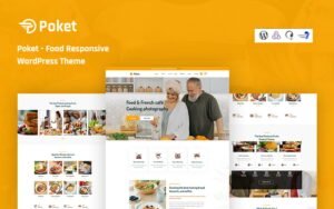 Poket - Food Responsive WordPress Theme - Nulled Download - EmpireGPL