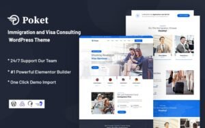 Poket - Immigration and Visa Consulting WordPress Theme - Nulled Download - EmpireGPL
