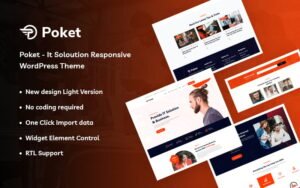 Poket - IT Solution Responsive WordPress Theme - Nulled Download - EmpireGPL