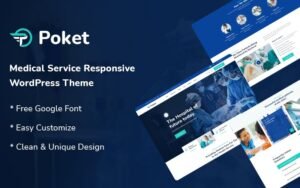 Poket - Medical Service Responsive WordPress Theme - Nulled Download - EmpireGPL