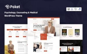Poket – Psychology, Counseling & Medical WordPress Theme - Nulled Download - EmpireGPL
