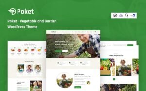 Poket - Vegetable and Garden WordPress Theme - Nulled Download - EmpireGPL