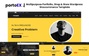 PortoEX – Modular Portfolio & Woocommerce WordPress Theme - Nulled Download - EmpireGPL
