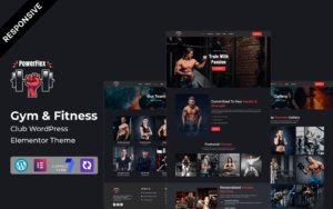 PowerFlex - Gym & Fitness Club WordPress Elementor Theme WordPress Theme - Nulled Download - EmpireGPL