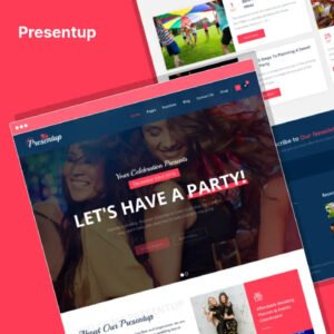 Presentup - Event Planner & Celebrations Management WordPress Theme - Nulled Download - EmpireGPL