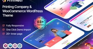 PrintNest – Printing Company WordPress Theme - Nulled Download - EmpireGPL