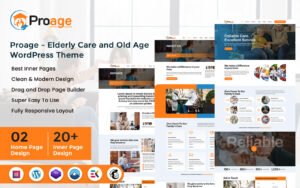 Proage - Elderly Care and Old Age WordPress Theme - Nulled Download - EmpireGPL