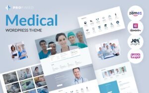 Profimed - Medical Website WordPress Elementor Theme WordPress Theme - Nulled Download - EmpireGPL