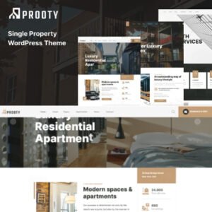 Prooty - Single Property WordPress Theme - Nulled Download - EmpireGPL