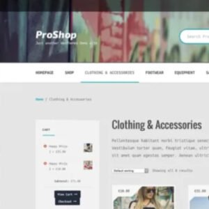 ProShop - Storefront Child Theme - Nulled Download - EmpireGPL