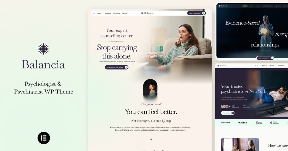 Psychology Counseling - Balancia - Nulled Download - EmpireGPL