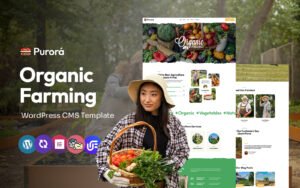 Purorá - Organic Farm And Agriculture Multipurpose WordPress Elementor Theme WordPress Theme - Nulled Download - EmpireGPL